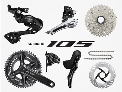 Buy SHIMANO R7100 105 road components online at R2BIKE
