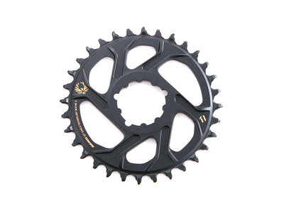 SRAM X-SYNC 2 XX1 | X01 | GX Eagle Direct Mount chain ring 12-speed 3 mm Offset BOOST gold 32 Teeth