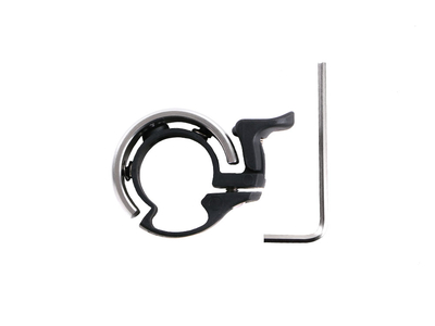 KNOG Oi Bell Large Classic Edition | 28.6 - 31.8 mm silver
