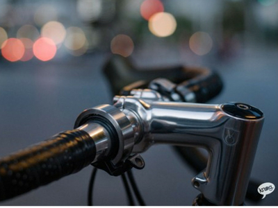 KNOG Oi Bell Large Classic Edition | 28.6 - 31.8 mm silver