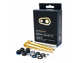 CRANKBROTHERS Pedal Titanium Spindle Kit for Eggbeater |...