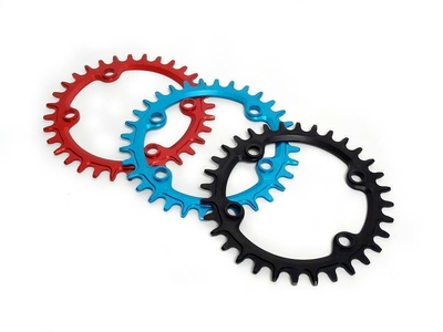 GARBARUK Chainring Round 1-speed narrow-wide BCD 96 Shimano XTR-M 9000 | 9020 Crank 30 Zähne black