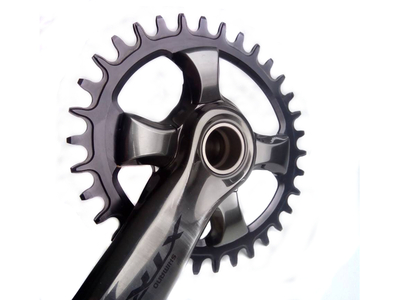 GARBARUK Kettenblatt Round 1-fach narrow-wide LK 96 Shimano XTR-M 9000 | 9020 Kurbel 36 Zhne rot