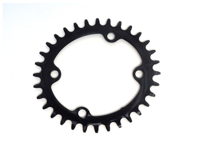 GARBARUK Kettenblatt Melon oval 1-fach narrow-wide LK 96 Shimano XTR-M 9000 | 9020 Kurbel 38 Zhne blau
