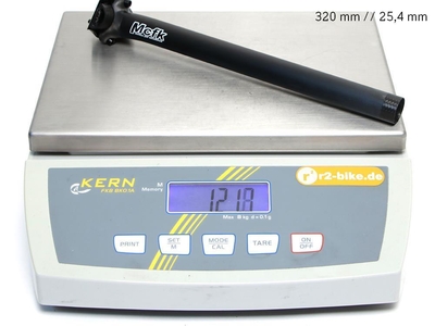 MCFK Sattelsttze Carbon Offset UD | matt 25,4 mm 420 mm