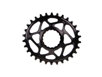 ABSOLUTE BLACK Chainring Direct Mount oval BOOST 148 | for Race Face Cinch crank | black 30 Teeth