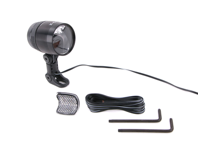 BUSCH + MÜLLER Dynamo LED Scheinwerfer Lumotec IQ-X schwarz 