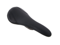 MCFK Saddle Leather Saddle Carbon | padded black 135 mm