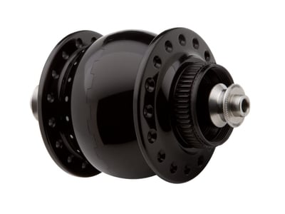 SON Hub Dynamo SON 28 disc Center Lock | 9x100 mm Quickrelease 36 Holes black anodised