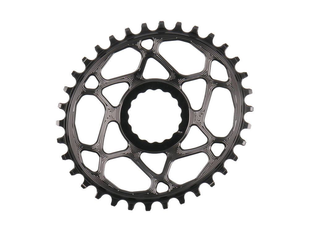 ABSOLUTE BLACK Chainring Direct Mount oval for Race Face Cinch Crank ...