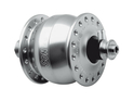 SON Hub Dynamo SON delux | 9x100 mm Quickrelease 32 Holes silver anodised