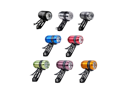 SUPERNOVA Dynamo LED Front Light E3 Pro 2 | StVZO | colored silver