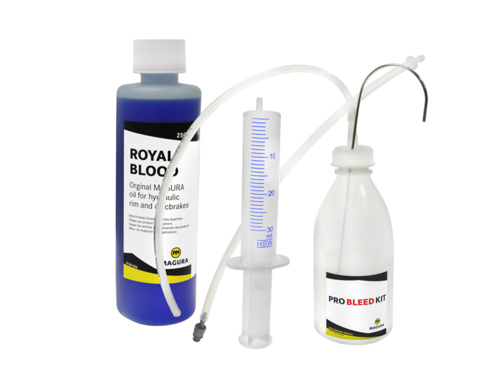 Easybleed Entlüftungskit für Magura Scheiben- und Felgenbremsen mit 100ml  Magura Royal Blood Öl