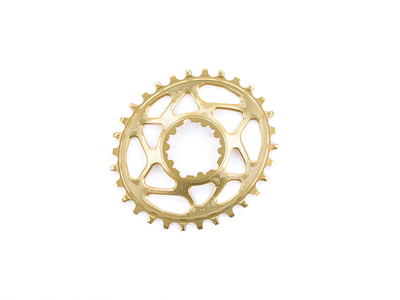 ABSOLUTE BLACK Chainring Direct Mount oval | narrow wide for SRAM Crank | gold