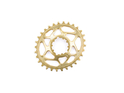 ABSOLUTE BLACK Chainring Direct Mount oval | narrow wide for SRAM Crank | gold 26 Teeth