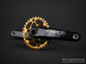 ABSOLUTE BLACK Chainring Direct Mount oval for Race Face Cinch Crank | gold 26 Teeth