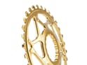 ABSOLUTE BLACK Chainring Direct Mount oval for Race Face Cinch Crank | gold 28 Teeth
