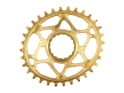 ABSOLUTE BLACK Chainring Direct Mount oval for Race Face Cinch Crank | gold 34 Teeth