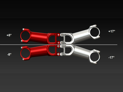 TUNE Vorbau 31,8 mm Geiles Teil 4.0 Oversize MTB / RR 75 mm | rot