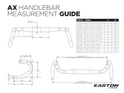 EASTON Drop Bar EA70 AX Flare Gravel | 31,8 mm