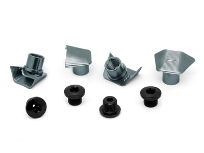 ABSOLUTE BLACK Cover Bolts for Ultegra 6800 Ultegra grey