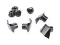 ABSOLUTE BLACK Cover Bolts for Dura-Ace 9000 red