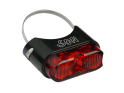 SON Rear Light K 920 for Seat Posts | StVZO black anodised red