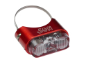 SON Rear Light K 920 for Seat Posts | StVZO red anodised clear