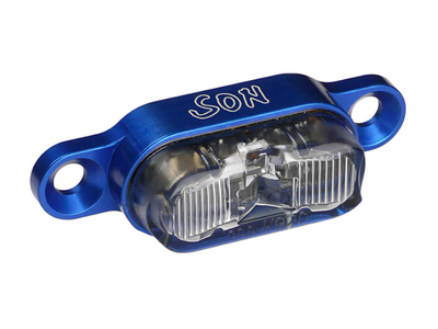 SON Rear Light K 920 for Carrier | StVZO black anodised clear