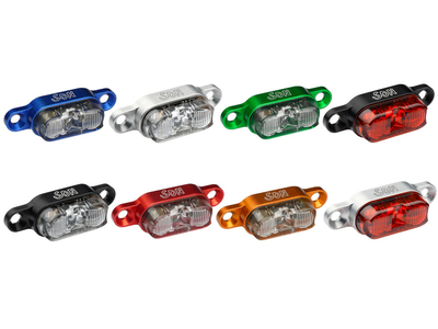 SON Rear Light K 920 for Carrier | StVZO silver anodised...