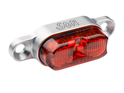 SON Rear Light K 920 for Carrier | StVZO silver anodised red