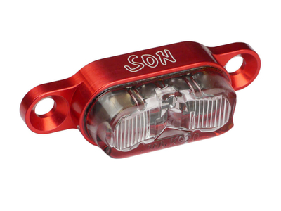SON Rear Light K 920 for Carrier | StVZO red anodised clear