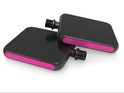 MOTO Reflex Pedal schwarz/pink