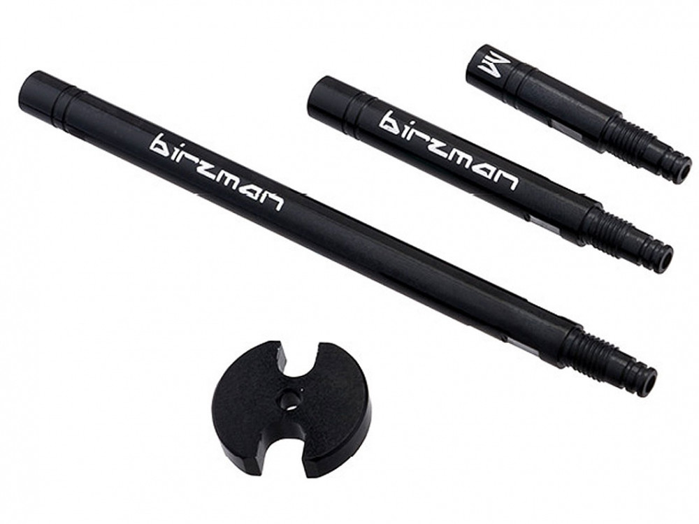 BIRZMAN Valve Extender Set Aluminium with Valve Tool, 8,50