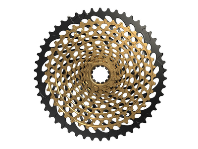 VERSCHLEISS SET 12-fach SRAM XX1 Eagle Kassette X-Dome XG-1299 10-50 Zhne gold + SRAM PC-1290 Kette gold