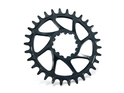 GARBARUK Kettenblatt Round Direct Mount | 1-fach narrow-wide SRAM GXP Boost Kurbel 30 Zähne schwarz