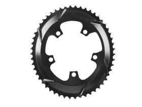 ABSOLUTE BLACK Chainring Road Winter Oval 2X BCD 110/5...