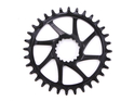 GARBARUK Chainring Round Direct Mount | 1-speed narrow-wide Cannondale Hollowgram Crank | Ai compatible 30 Teeth blue