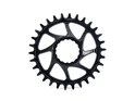 GARBARUK Chainring Round Direct Mount | 1-speed narrow-wide Race Face CINCH Crank 30 Teeth red