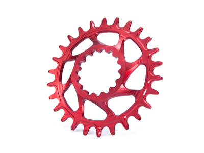 GARBARUK Chainring Round Direct Mount | 1-speed narrow-wide e*thirteen Crank 28 Teeth black