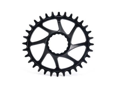 GARBARUK Chainring Melon Direct Mount oval | 1-speed narrow-wide Race Face CINCH Crank 30 Teeth red