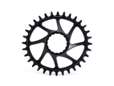GARBARUK Chainring Melon Direct Mount oval | 1-speed narrow-wide Race Face CINCH Crank 32 Teeth blue