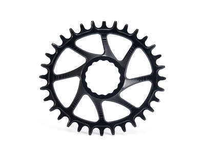 GARBARUK Chainring Melon Direct Mount oval | 1-speed narrow-wide Race Face CINCH Crank 34 Teeth red