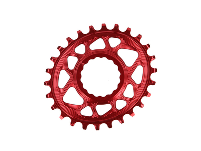 ABSOLUTE BLACK Chainring Direct Mount oval BOOST 148 | for Race Face Cinch crank | red 28 Teeth