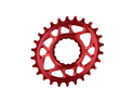 ABSOLUTE BLACK Chainring Direct Mount oval BOOST 148 | for Race Face Cinch crank | red 32 Teeth