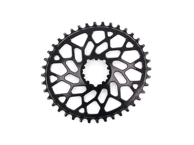 ABSOLUTE BLACK Kettenblatt Direct Mount CX oval | 1-fach narrow wide fr SRAM Kurbel | schwarz 36 Zhne