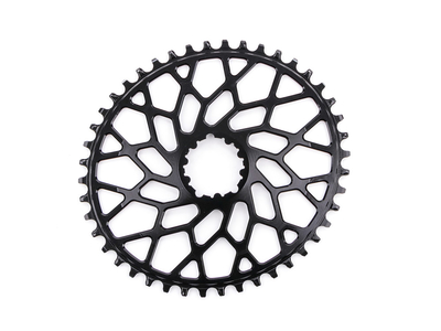ABSOLUTE BLACK Kettenblatt Direct Mount CX oval | 1-fach narrow wide fr SRAM Kurbel | schwarz 36 Zhne