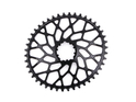 ABSOLUTE BLACK Chainring Direct Mount CX oval | 1-speed narrow wide for SRAM Crank | black 40 Teeth