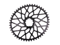 ABSOLUTE BLACK Chainring Direct Mount CX oval | 1-speed narrow wide for SRAM Crank | black 42 Teeth