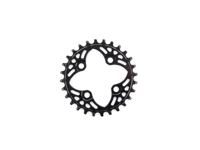 ABSOLUTE BLACK Kettenblatt 1-fach LK 64 | narrow wide schwarz 26 Zähne